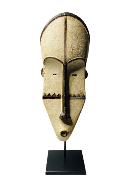 Cameroon Fang Crafted Wood Wall Mask